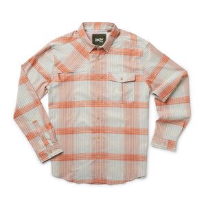 Howler Brothers Matagorda Longsleeve Shirt Men's in Evans Plaid Oxide